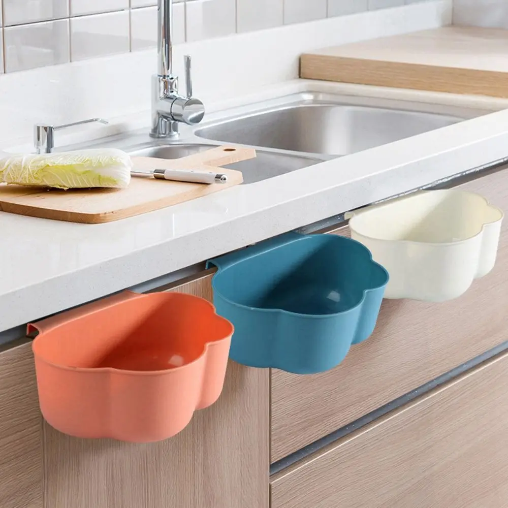 

Мусорная корзина в форме облака, настольная корзина для хранения, подвесной кухонный органайзер для мусора