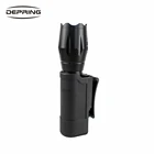 Быстро нарисованная тактическая кобура фонарика для Молле, поясная загрузка, тактическая кобура для ног для охоты