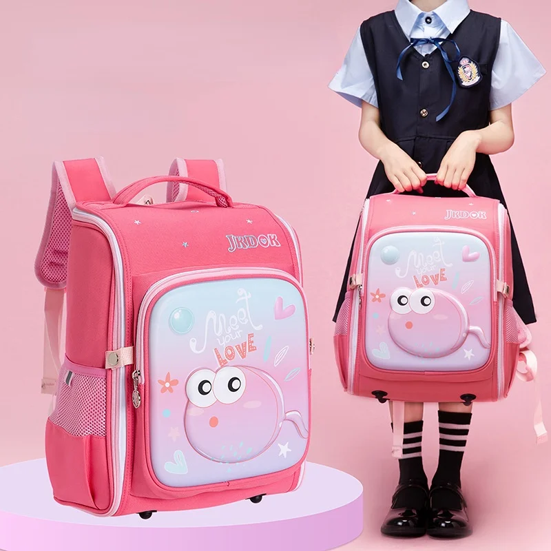 Cartoon PVC Children Dinosaur Backpacks New Girl Boy Students Oxford Waterproof Large Capacity Cute Schoolbags for Travel Hot