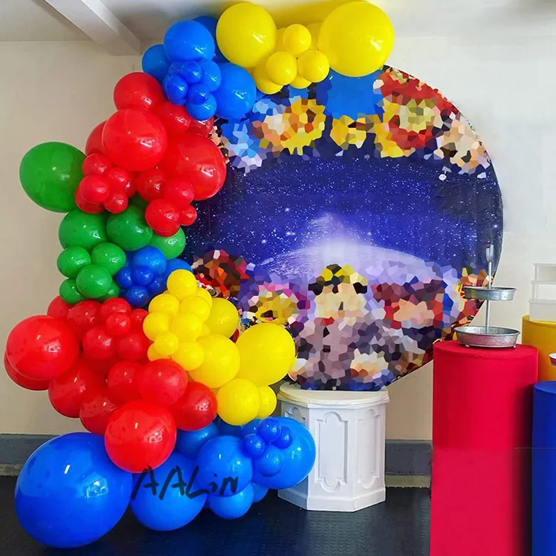 

Rainbow Baloons Garland Arch Kit Latex Balloons for Birthday Party Decoration Ballon Baby Shower Wedding Anniversary Decorative