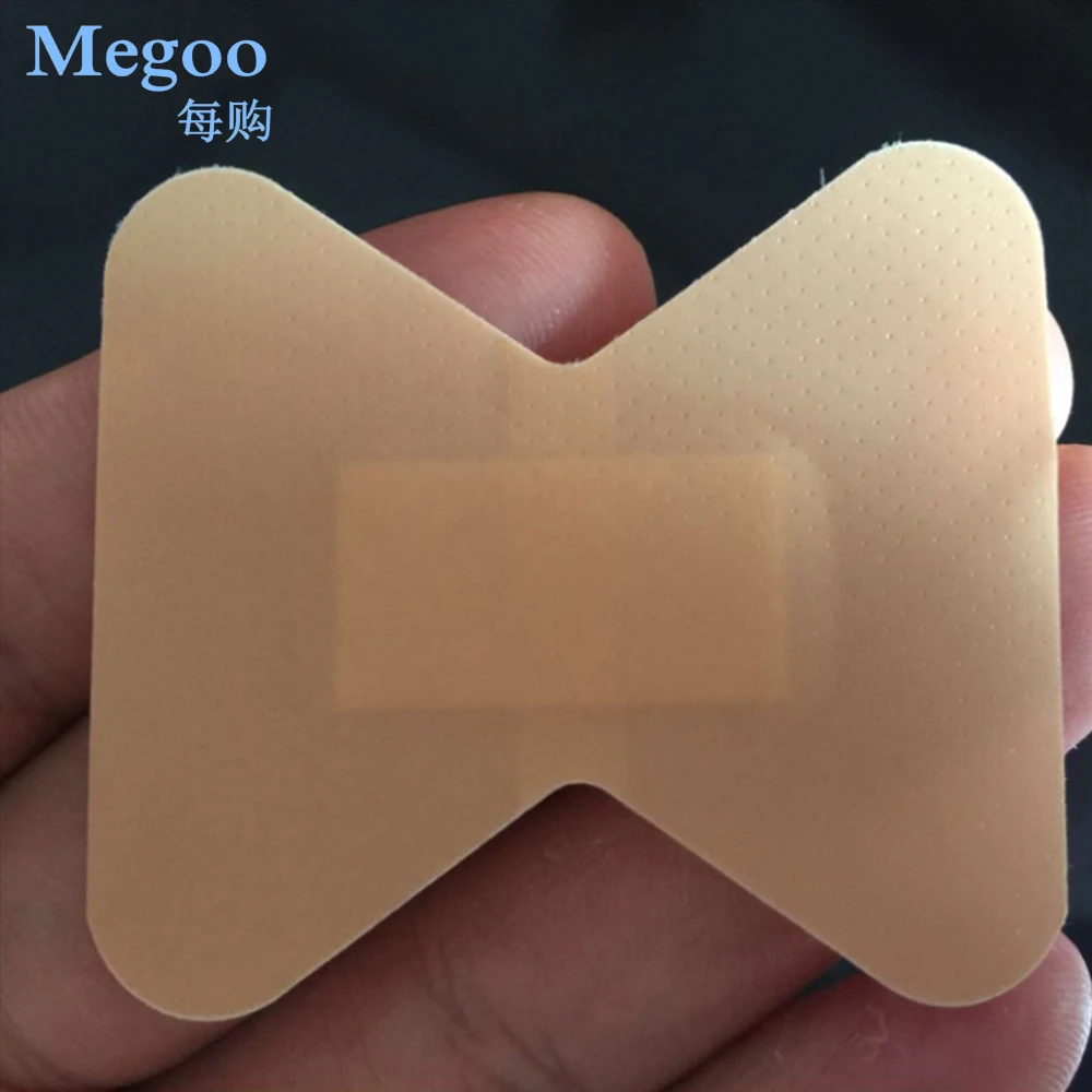 

50Pcs Waterproof Breathable Band Aid H and Butterfly Shape Hemostasis Adhesive Bandages Wound Dressing Home Travel First Aid
