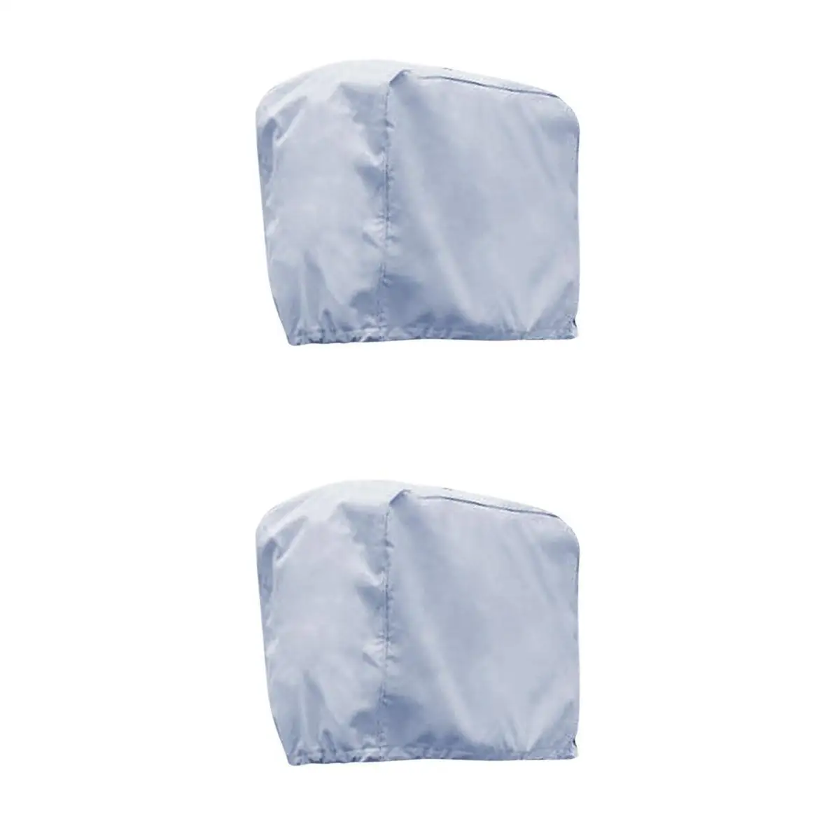 

2 Pieces UV Boat Outboard Motor Cover Trailerable For Engines