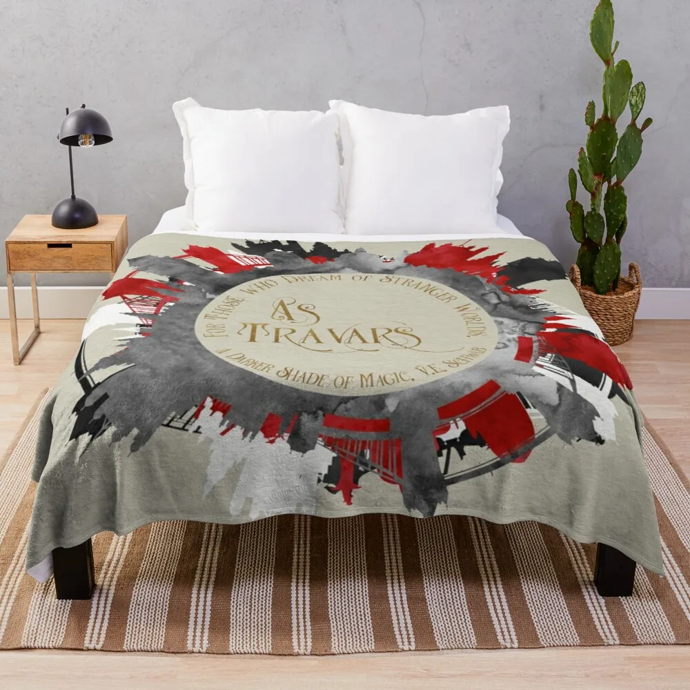 

As travars. For those who dream of stranger worlds. A Darker Shade of Magic. Throw Blanket