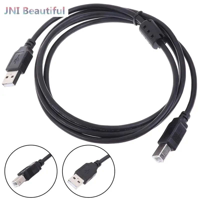 

1 шт. новый высокоскоростной USB-кабель 2,0 A на B штекер для Canon Brother Samsung Hp Epson шнур для принтера 0,3 м 0,5 м 1 м 1,5 м 1,8 м