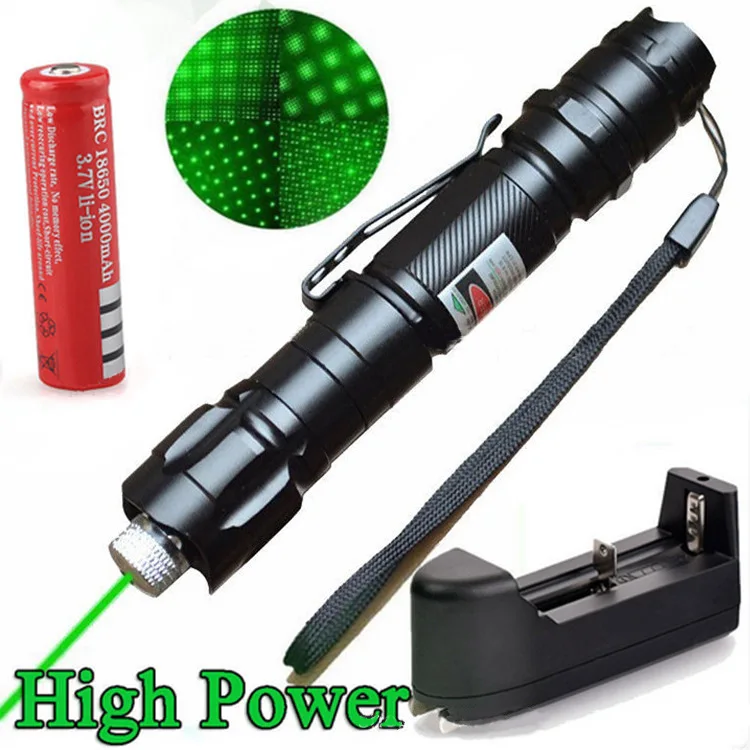 

High Power green Laser 303 Pointer 10000m 5mW Hang-type Outdoor Long Distance Laser Sight Powerful Starry Head