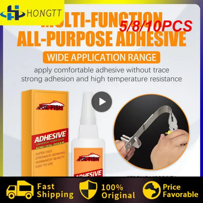 

2021 HOT SALE 50ML Super Strong Adhesive Glue Universal Glue Waterproof Multi Purpose Super Adhesive Shoe Repair Glue TSLM1