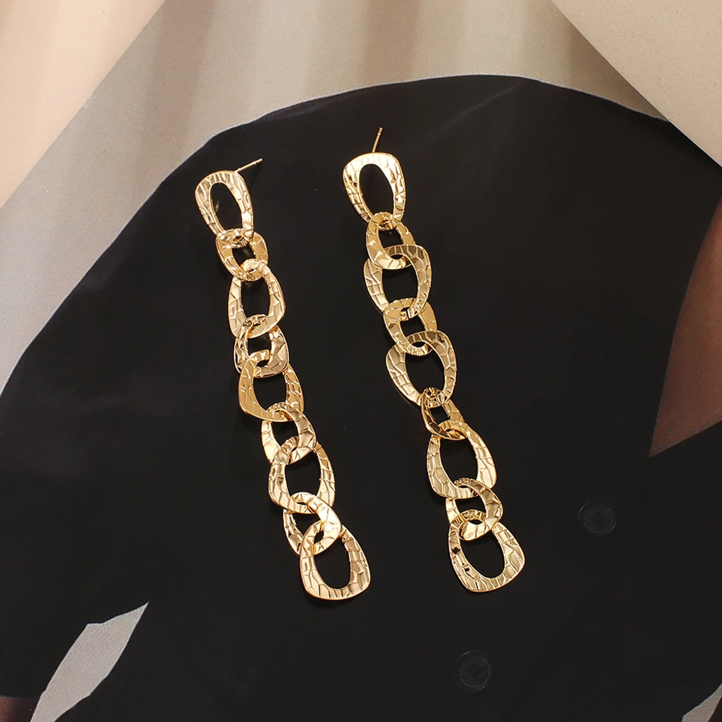 

1 Pair Tassel Earrings Copper Anniversary Birthday Festival Date Work Fashion Ears Piercing Jewelry for Woman Girls