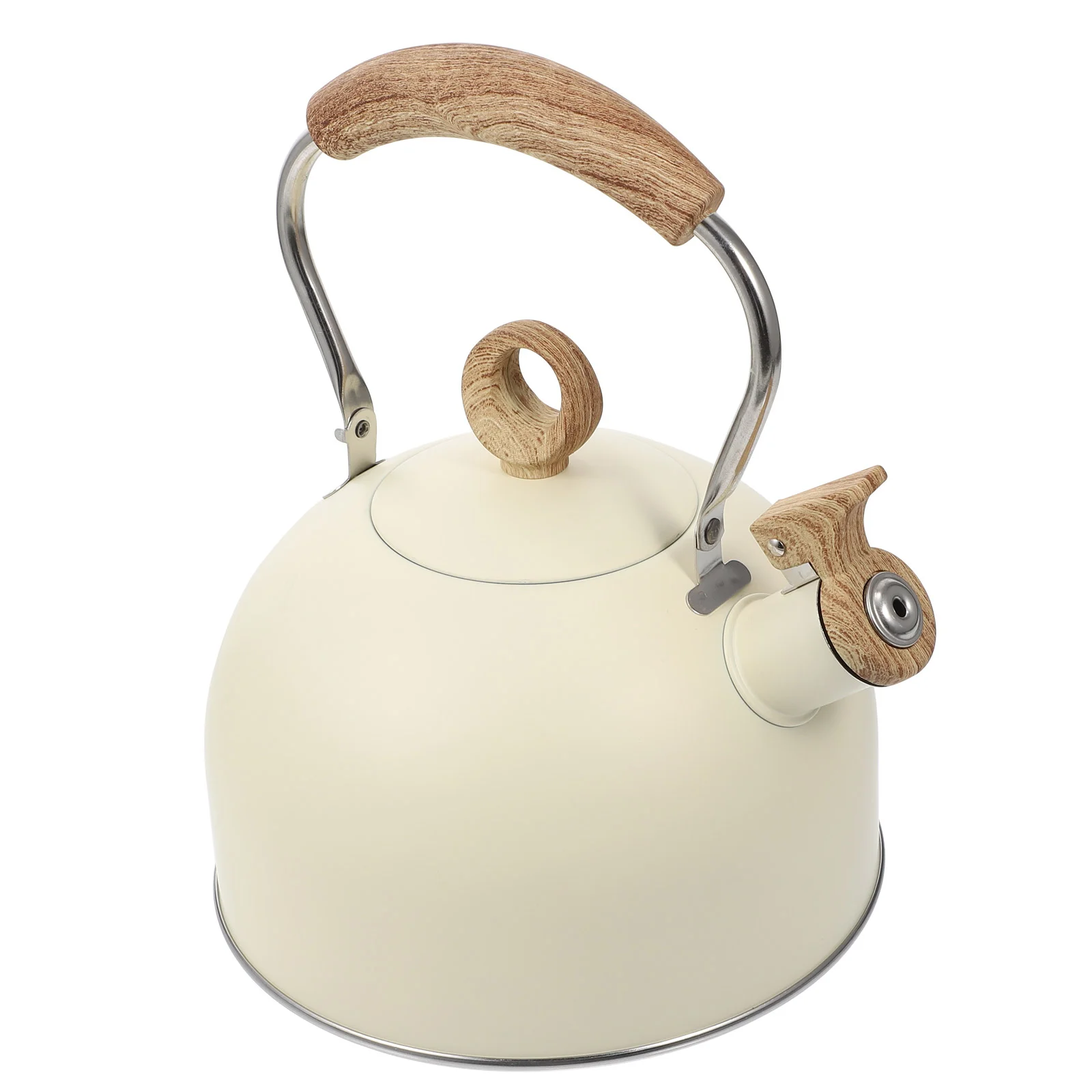 

Whistle Kettle Water Pot Portable Stove Kitchen Nylon Whistling Teakettle Camping Stoves