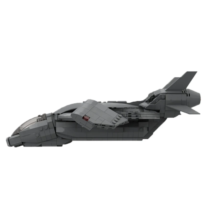 Фото Конструктор Quinjet Space: Модель космического корабля MOC, модульные блоки для сборки, коллекционные игрушки для демонстрации, развивающие подарки, 1252 детали №3
