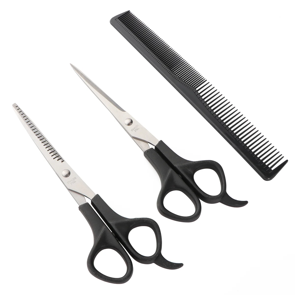 

1 Set Thinning Hair Supplies Hair Salon Tools Hair Cutters Comb Set for Dorm Home Shop