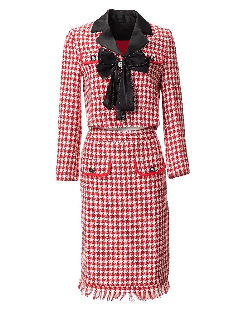 

Комплект из двух предметов, весна-осень, Высококачественная модная женская куртка, топ, сексуальная юбка-карандаш, шикарные элегантные милые женские комплекты