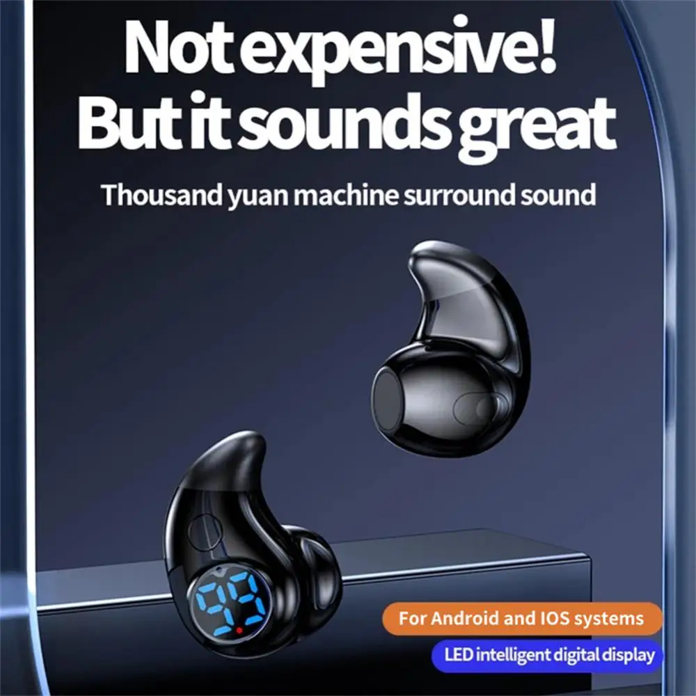 S830 цифровой дисплей V5.2 Bluetooth-гарнитура питания Голосовая активация