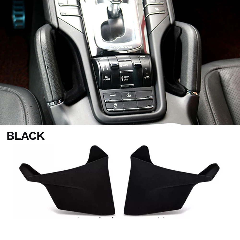 

2 шт., ящик для хранения автомобильных сидений, сумка для центральной консоли, аксессуары для внутреннего украшения для Porsche Cayenne 92A MK2 958 2011-2018