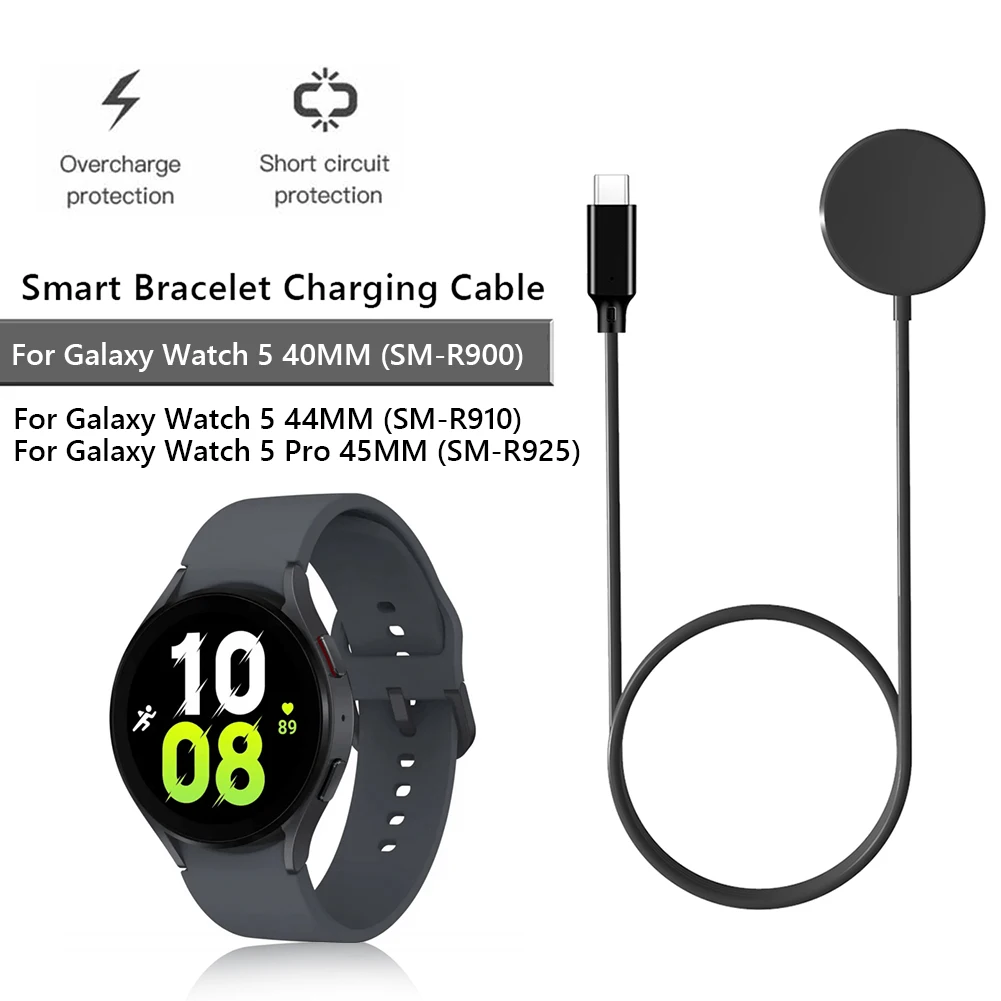 

Кабель для быстрой зарядки Samsung Galaxy Watch 5 40 мм 44 мм, 10 Вт, 100 см