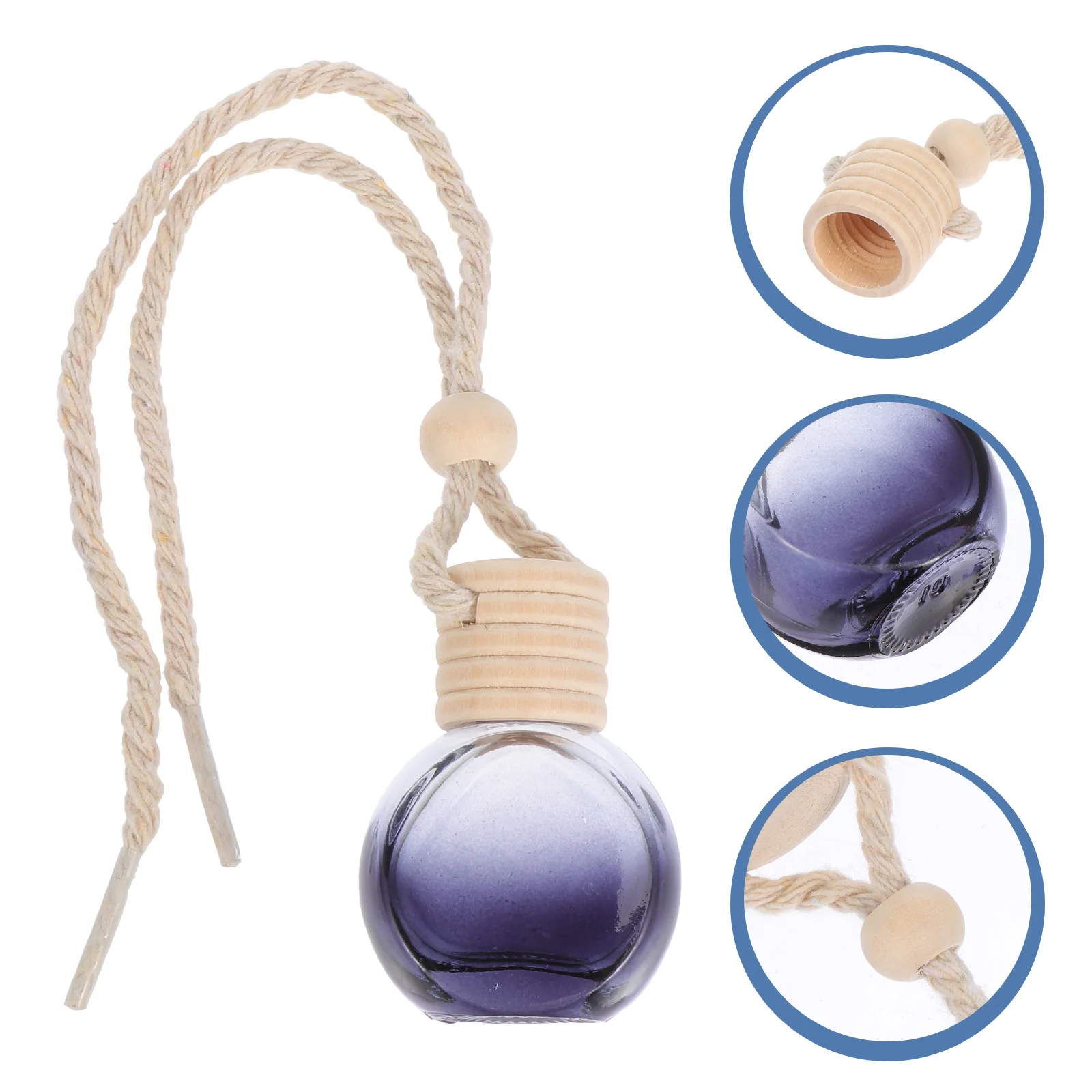 

20Pcs Perfume Pendant Hanging Car Diffuser Bottles Car Diffuser Perfume Bottle Car Diffuser