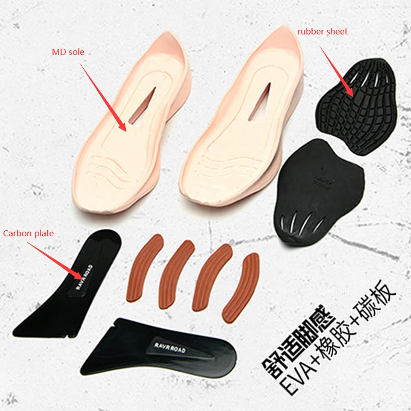 New Carbon Plate Men Running Shoes Breathalbe Athletic Sport Jogging Shoes Cushioning Ultralight Training Sneakers Men 38-45