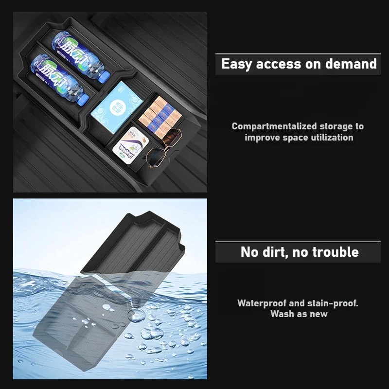 Контейнер для хранения с центральным контролем Tesla Cybertruck 2024 пикапа грузовика