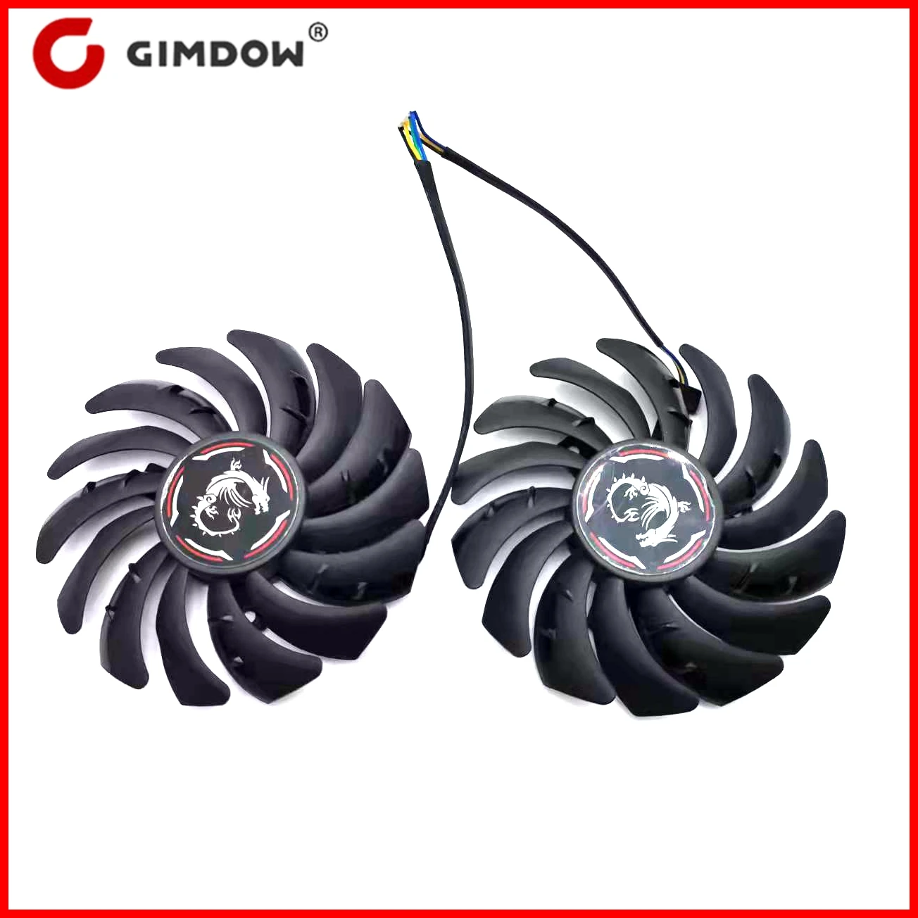 Новинка PLD09210S12HH 2 шт./лот 85 мм 4pin для MSI GeForce GTX 1650 Super 1660 1660Ti GAMING X вентилятор