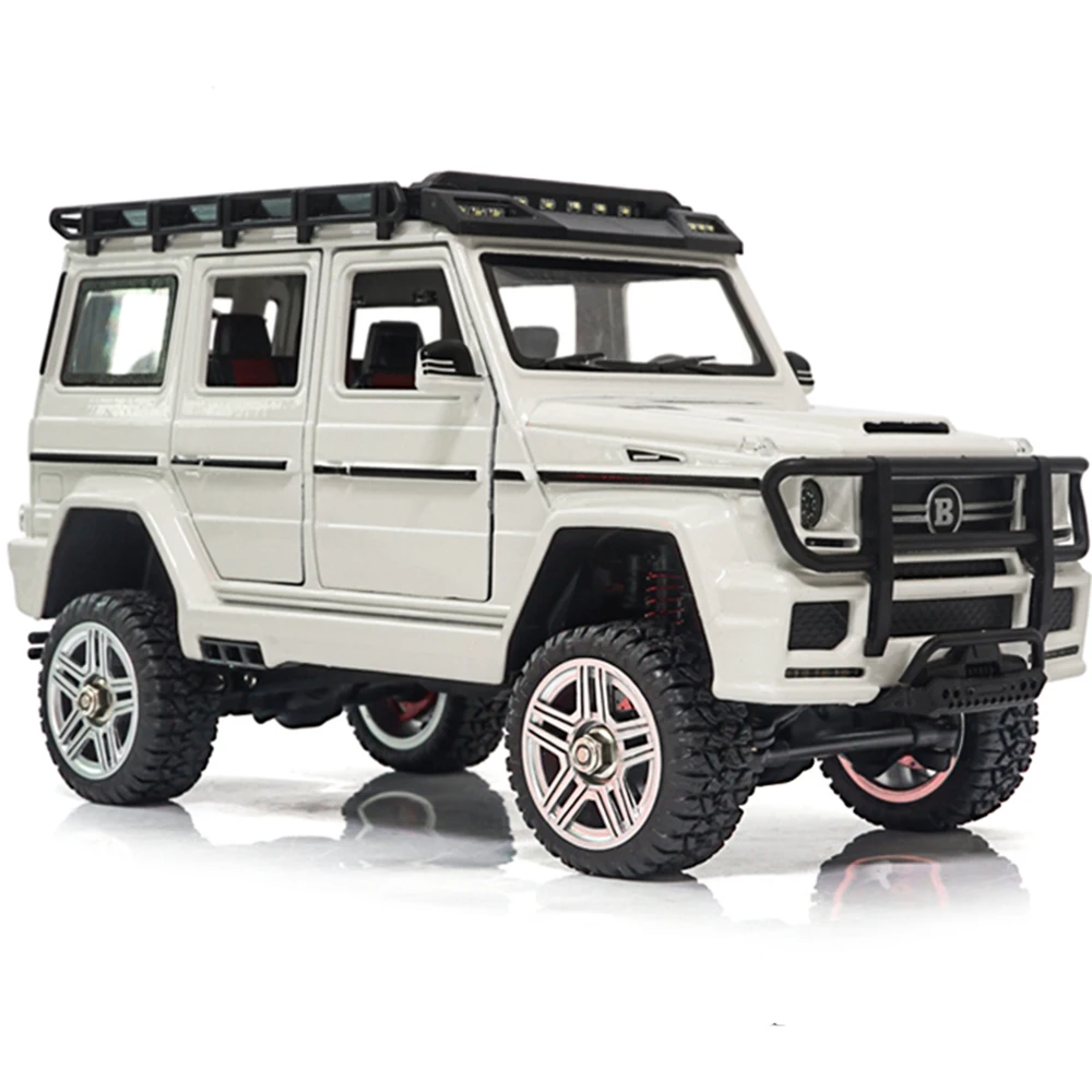 

Детский автомобиль с дистанционным управлением 2,4 ГГц, металлический Радиоуправляемый автомобиль, вездеход 10 км/ч, 1:24, светодиодный фсветил...