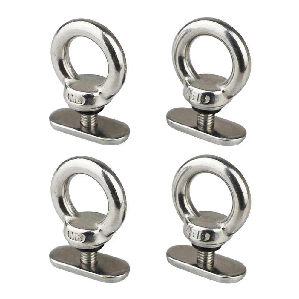 Track Mount Tie Down Eyelet For Boat Rv Caravan Camper Kayak Accessories
