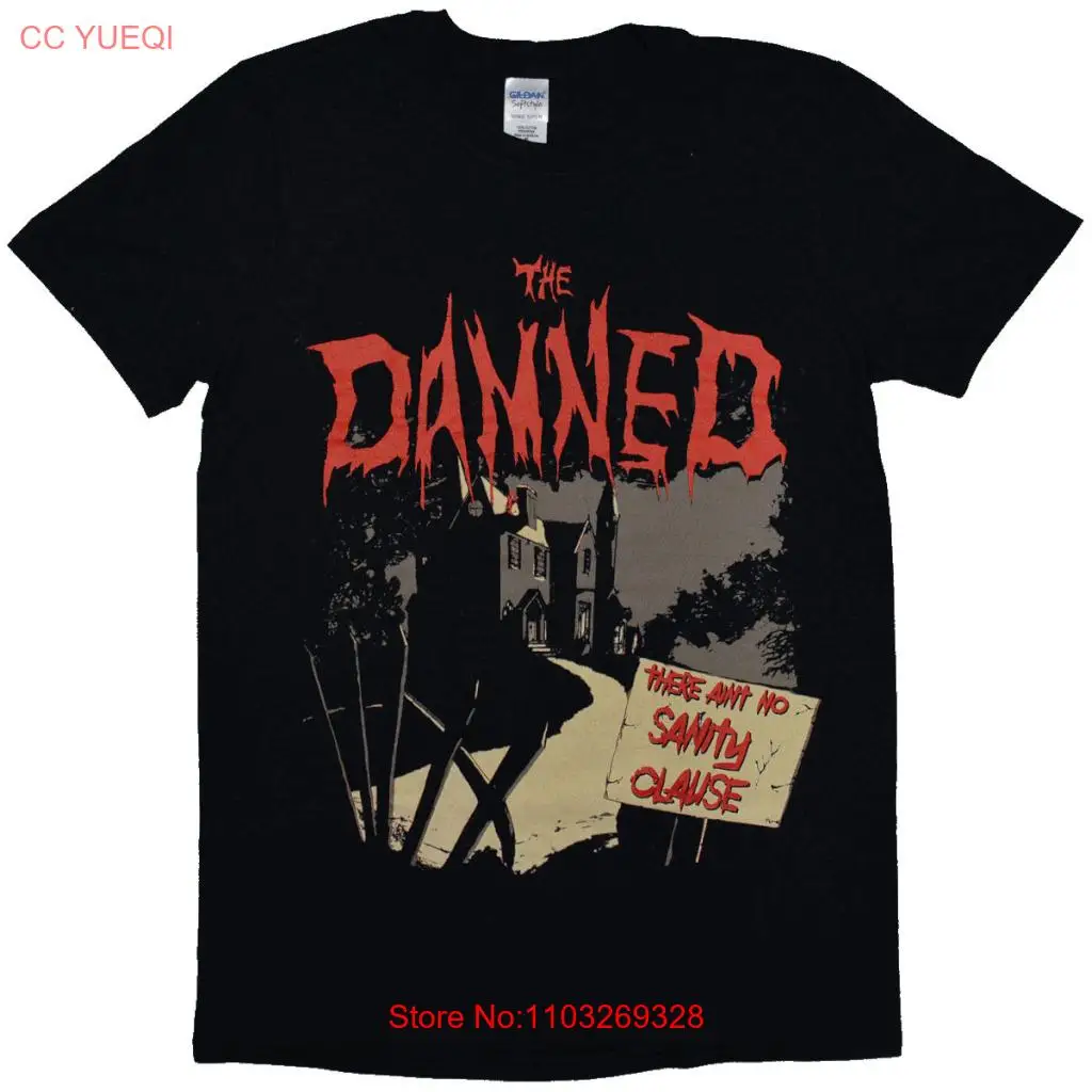 Черная Мужская футболка с изображением дома привидениями