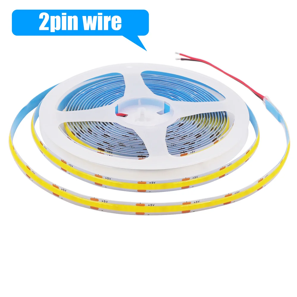 

RAZEND Светодиодная лента COB 320 светодиодов 5В