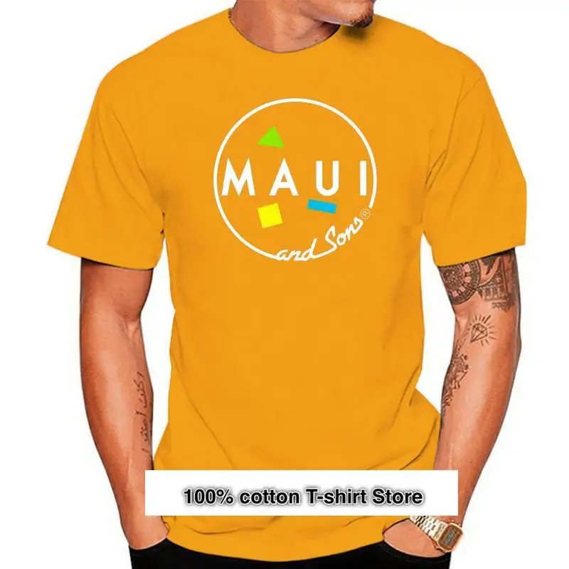 

Camiseta negra MAUI y SONS para hombre, talla única