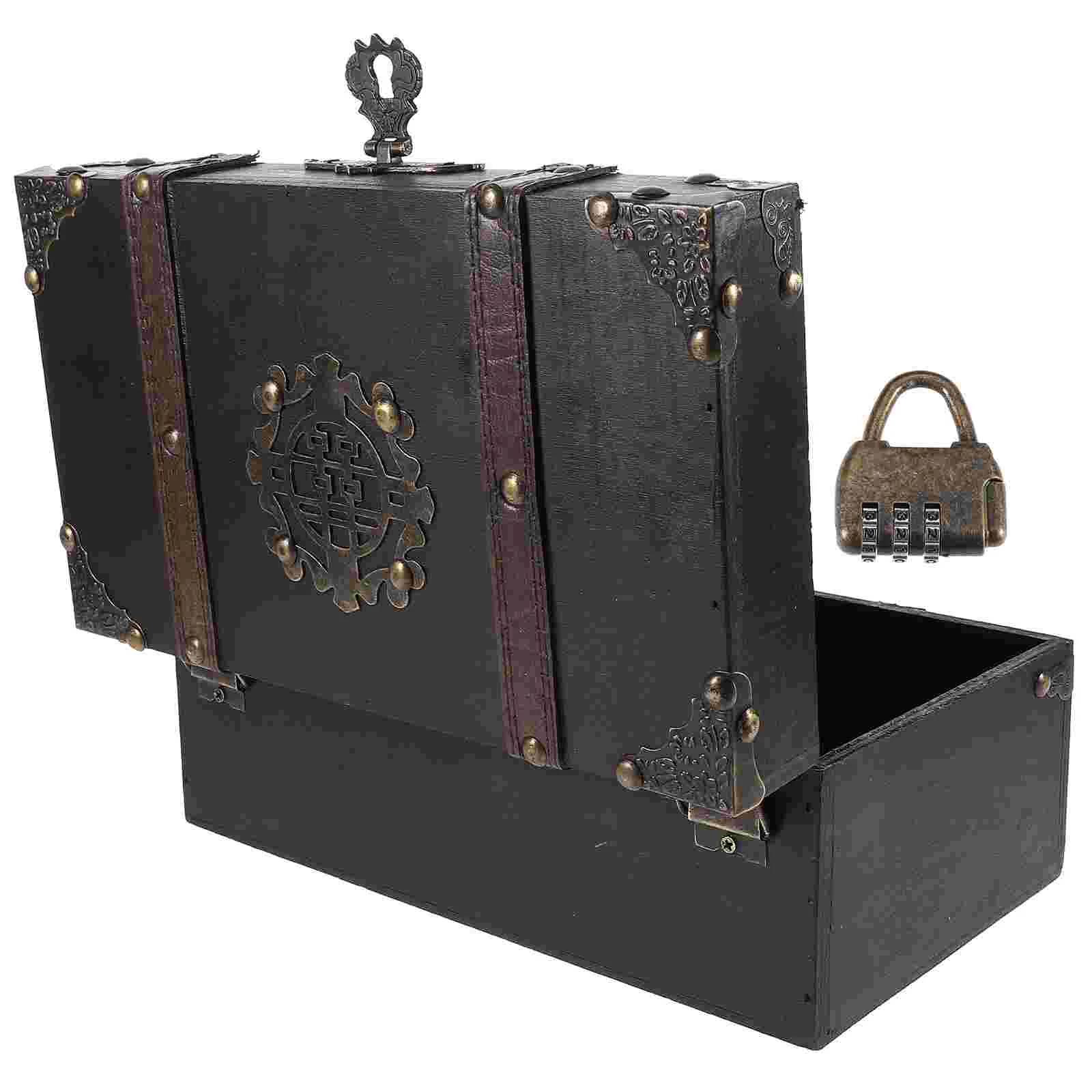 

Vintage Wooden Storage Box Wooden Jewelry Trinket Box Wood Keepsake Box Container