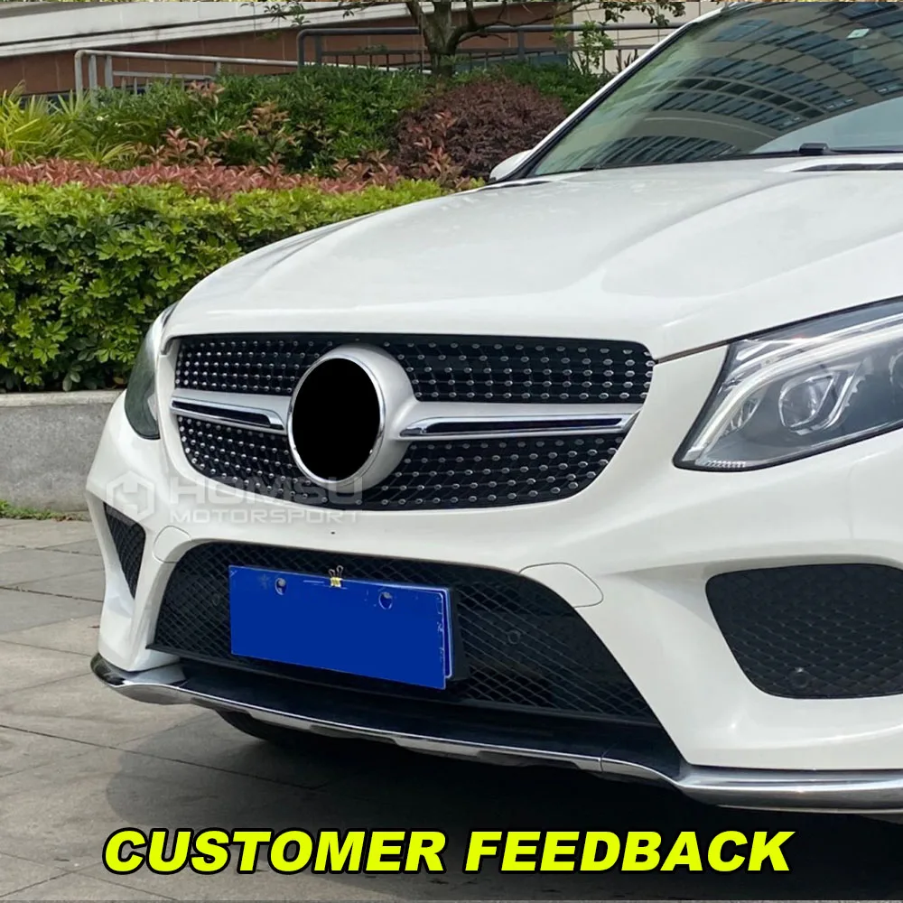 Автомобильная решетка для Mercedes GLE Coupe c292 w292 Gle SUV W166 Racing Gt 350 d 2015 2016 2017 2018 + - купить по