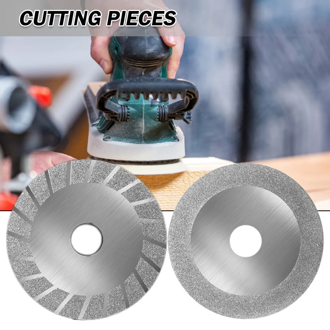 

Практичный алмазный режущий диск с гальваническим покрытием 100 мм, шлифовальный круг в форме чаши, диски для бетона, камня, стекла, керамики, нефрита