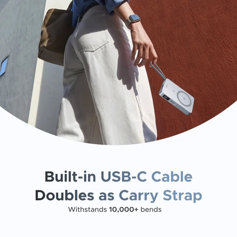 UGREEN Qi2 25 Вт Магнитный внешний аккумулятор с быстрой зарядкой 20000 мАч/10000 мАч Портативный внешний аккумулятор для iPhone 17 Pro 30 Вт 45 Вт