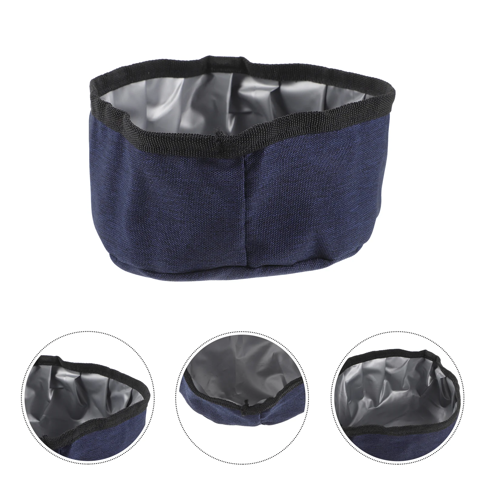 

Folding Pet Bowl Dog Collapsible Portable Travel Bowls Pvea Supplies Puppy Food Container Dogs Waterproof