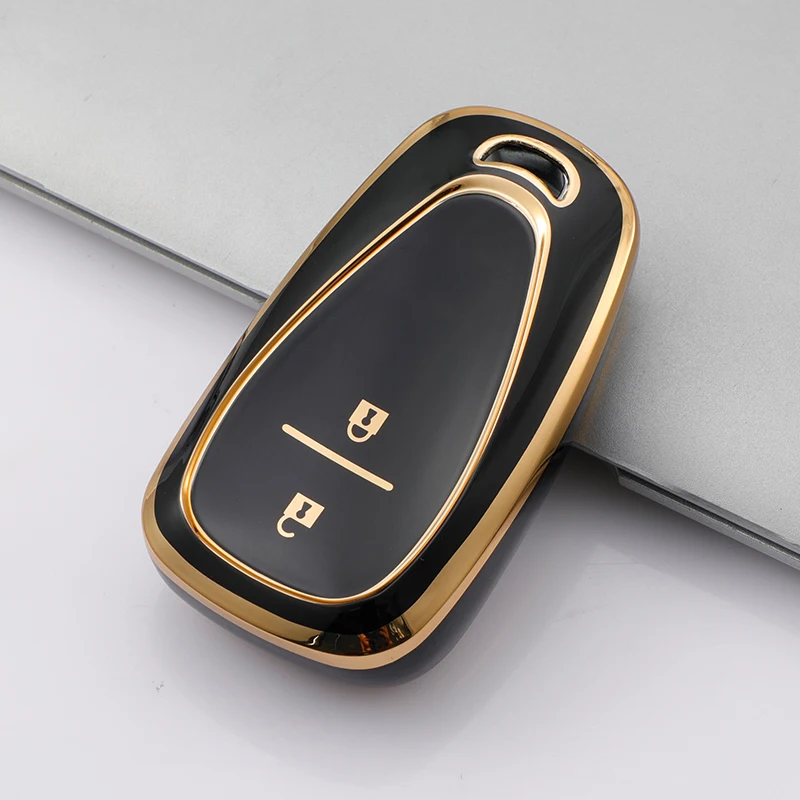 

Для Chevrolet Chevy Camaro Cruze Malibu Sonic Volt Tracker Spark Bolt Trax БЕСКЛЮЧЕВОЙ ТПУ Автомобильный Дистанционный ключ