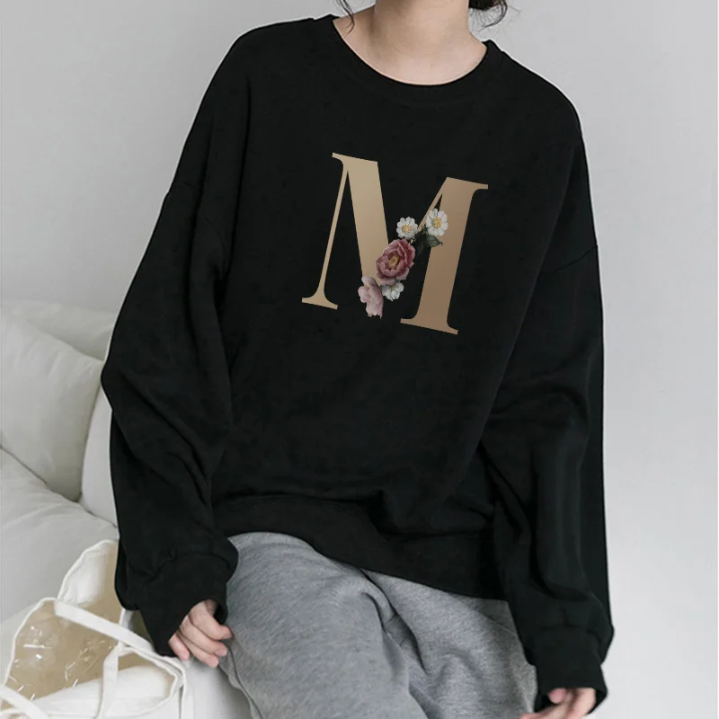 

Женский пуловер с длинным рукавом и круглым вырезом