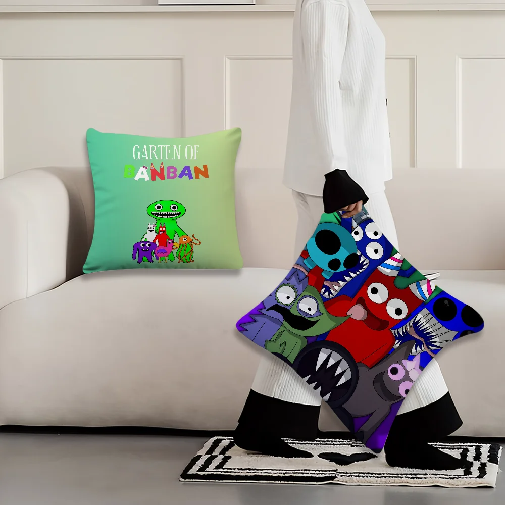 Garten Of B-BanBan 7 игровая наволочка квадратная подушка для комнаты спальни изголовье