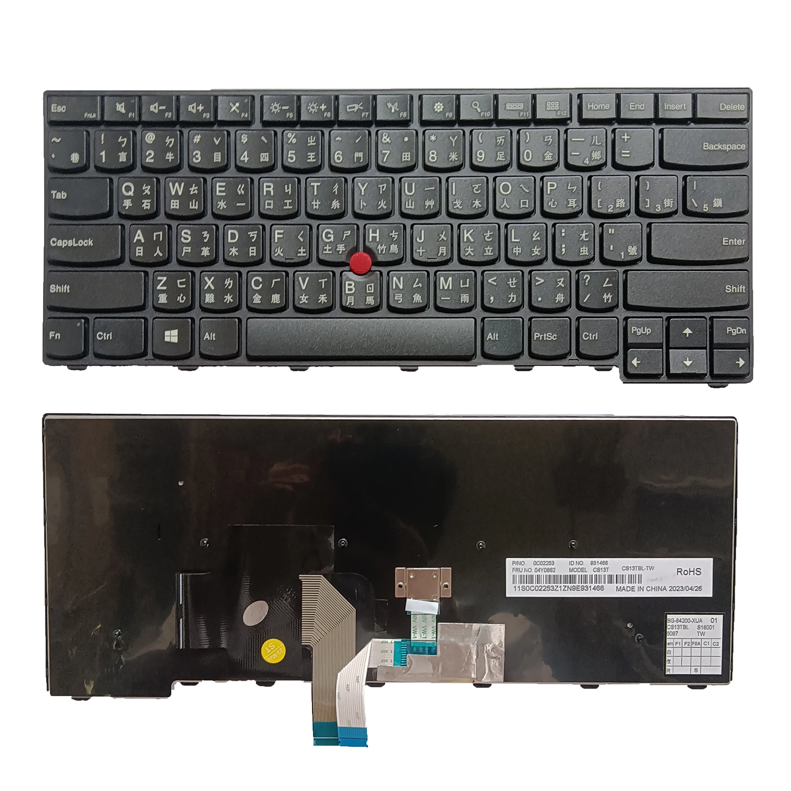 Новая клавиатура TW для Lenovo ThinkPad e431 e440 l440 l450 l460 t450s l470