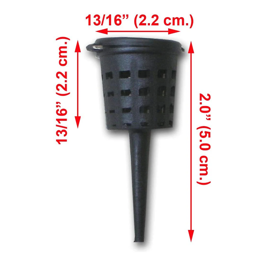 10 шт. корзины для удобрений растений с крышкой автоматическая коробка цветочных