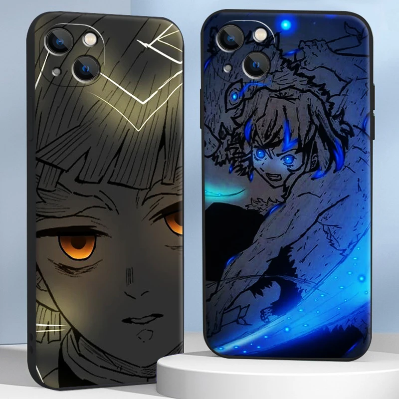 

Demon Slayer Anime Phone Cases For iPhone 11 12 Pro MAX 6S 7 8 Plus XS MAX 12 13 Mini X XR SE 2020 Funda Coque