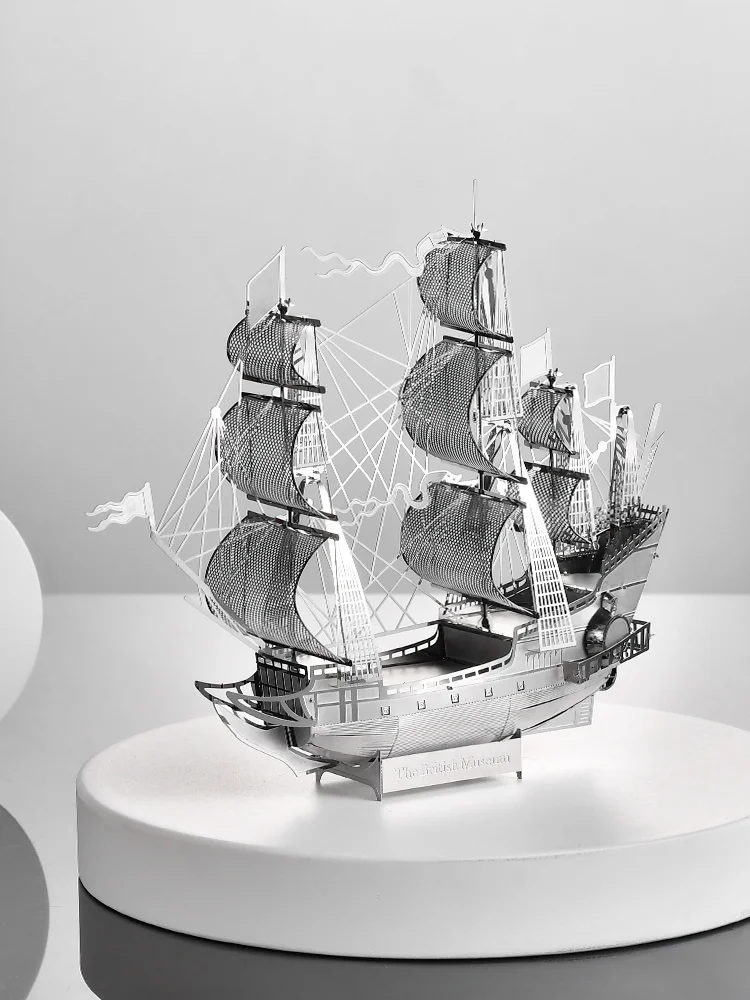 Трехмерный 3D пазл-Головоломка военный корабль победы Британской Империи