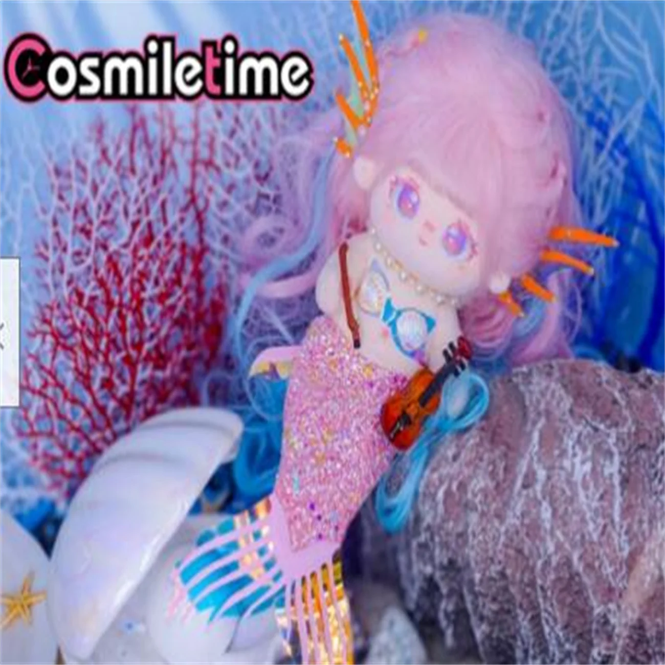 

For Kpop Stars Soft Plush 20cm Doll Mermaid Clothes Clothing Outfits Cosplay Children's Toys For Girl Anime Toys Figure Gifts