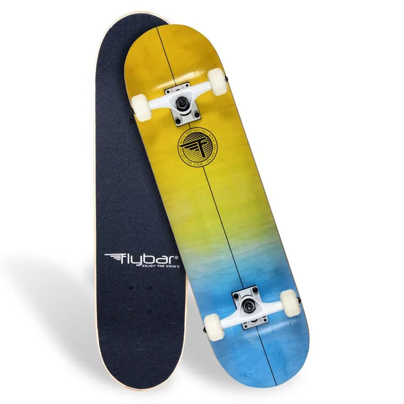 S For Beginners, Complete Standard 31 Inch Skateboard, Doubl