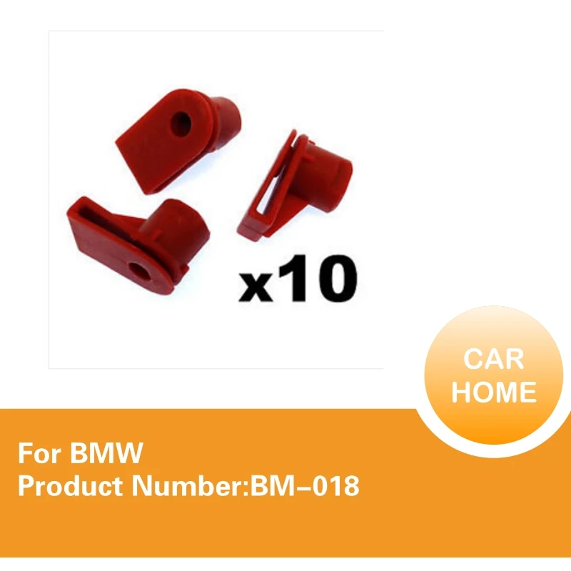 

10x для BMW красный пластиковый фотоэлемент для винтов-X1 и 1-серия центральный консольный зажим