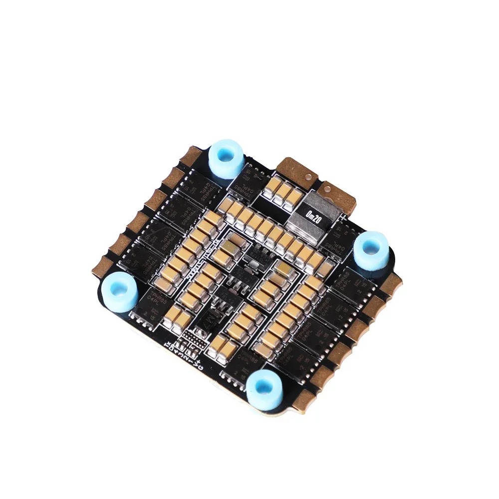 Фото Регулятор скорости DP T-Motor P60A V2 4-в-1 ESC 3-6S BLHELI_32 32-бит DSHOT2400 128 кГц - 30.5×30.5 мм/M3 для 5-7-дюймовых FPV дронов (фристайл/гонки/кинотехника/LR) №3