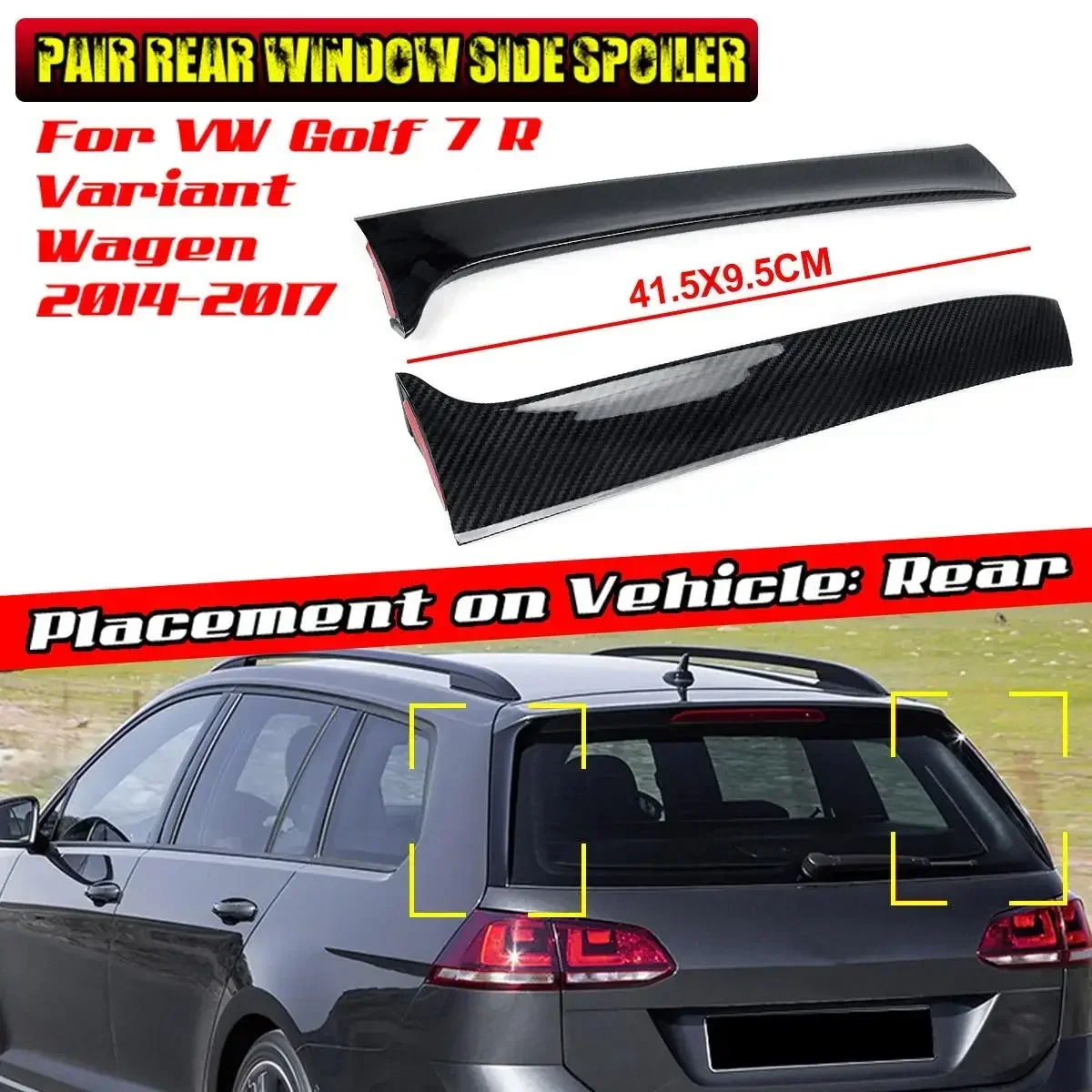 Автомобильный спойлер с боковым краем и хвостовым откидным клапаном спойлером