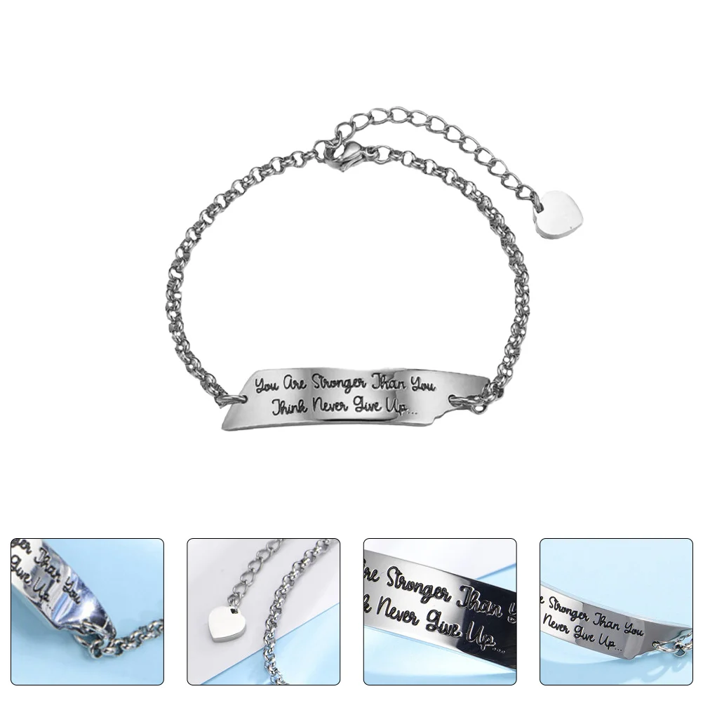 

1pc Creative Bracelet Stainless Steel Bracelet Fashionable Wrist Chain