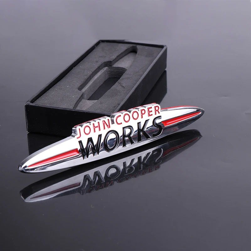 Наклейка С Эмблемой Автомобиля Mini Cooper S John Works R50 R52 R53 R55 R56 R57 R58 R59 R60 R61 F55 F56 Clubman Countr...