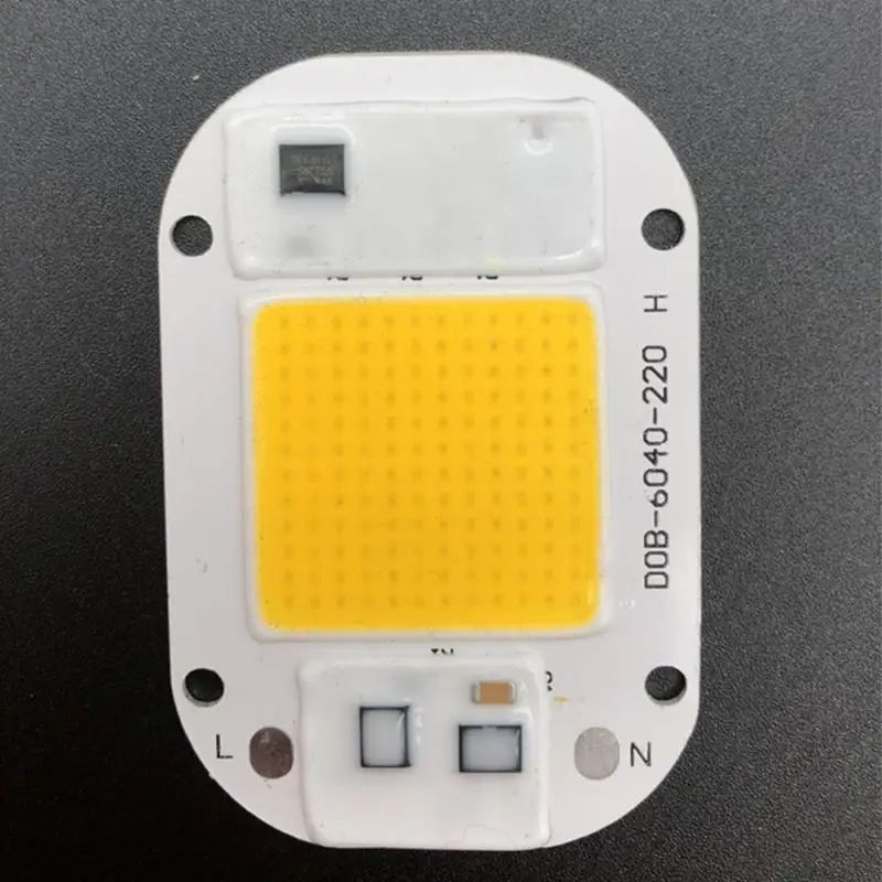 

LED COB Lamp Bead 20W Warm Light AC 220V 240V IP65 Smart IC No Need Driver DIY Flood Light Led Bulb Spotlight Outdoor Chip Lamp