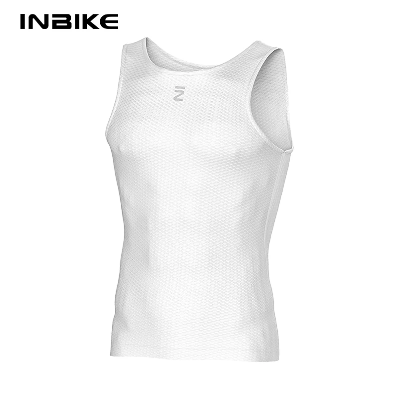 

INBIKE Summer Sweatwicking Shirt Cycling Bottom Shirt Men's Breathable Quick Dry Highway Mountain Cycling Tank Top