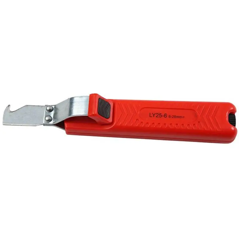 

LY 25-6 PVC Stripping Tool Cable Stripper Stripping Range: 8-28Mm Mini Electrician Tools
