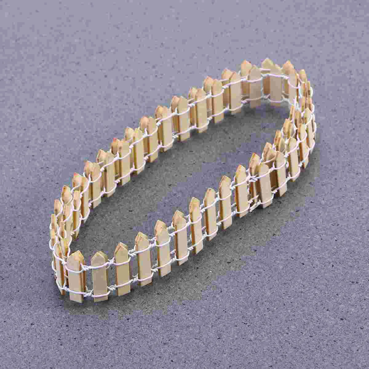 

Fence Garden Picket Mini Wood Miniature Tree Christmasdecorations Decorationdollhouse Decorative White Housecrafts Border Micro